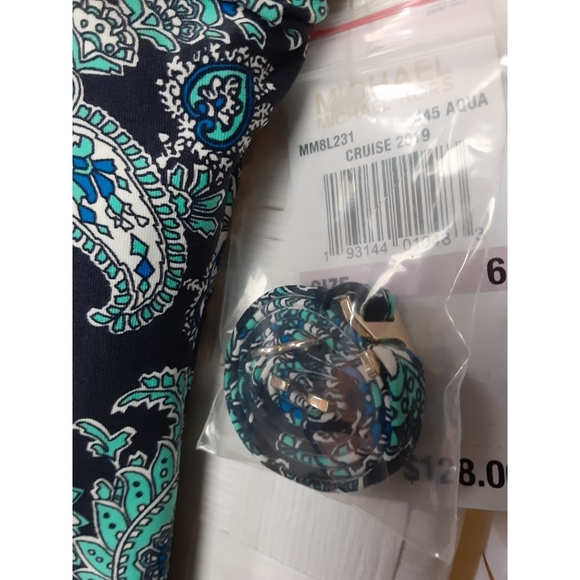 MICHAEL Michael Kors Bandeau Paisley Swimsuit - Picture 14 of 16